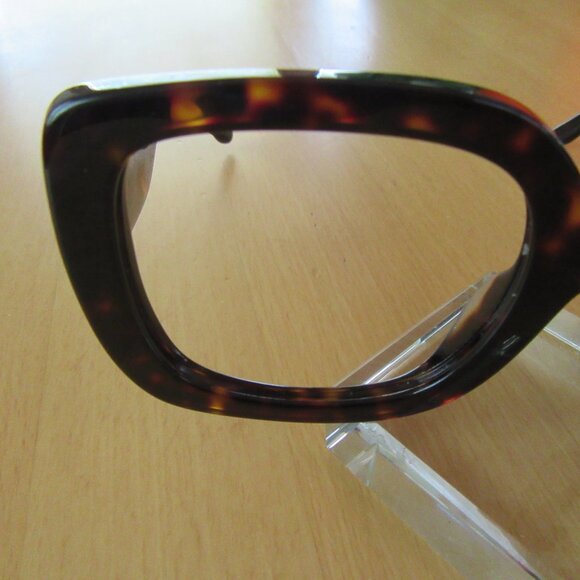 Tory Burch faux tortoiseshell sunglass frames - case & pouch - unisex - Picture 5 of 11